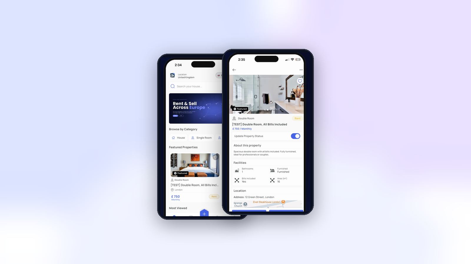 Chirie rental app