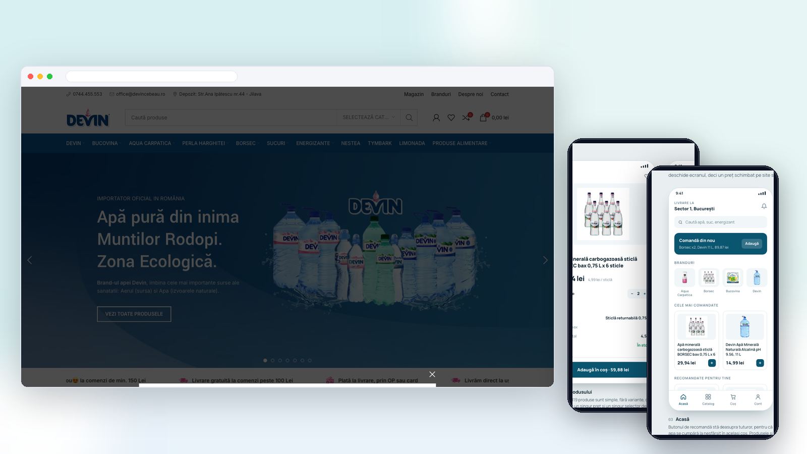 Devin ce beau shop and delivery app
